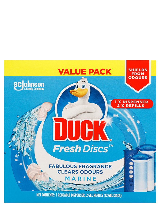 Household Products Malta - Duck Fresh Discs - a new freshness and smell  with every flush! Have you tried them yet?